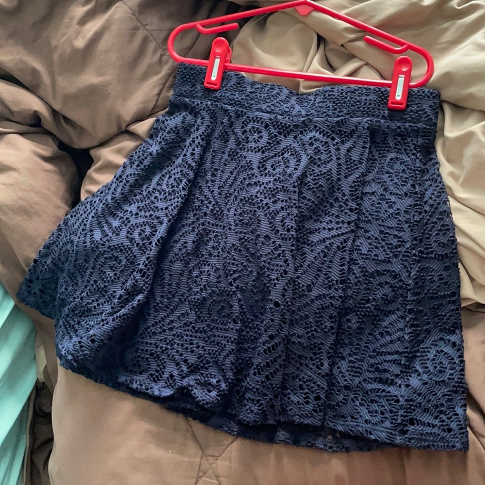 Dark blue skirt